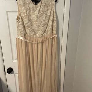 Lace White Long Dress
